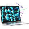 Protescreen 2 Pezzi Pellicola Protettiva Anti Luce Blu per MacBook Air 15 Pollici (2023-2025,M2,M3,M4), Protezione Schermo Laptop per Occhi Pellicola Protettiva Antigraffio per Mac Air 15 M3