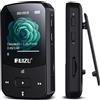 Ruizu 64GB Lettore MP3 Bluetooth 5.0, Musicale HiFi con Clip Sportiva, MP3 Bambini con Volume Indipendente, Radio FM, Auricolari Inclusi