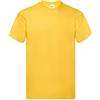 Fruit of the Loom, Original T. - T-shirt da uomo, confezione da 5, Giallo girasole, XXXL