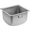 Pintinox Speedy Pentola quadrata per Cuocipasta a 4 scomparti ad induzione 38,3×35,4 cm