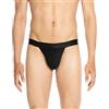 Hom Classic Tanga Slip, Nero (Noir 0004), Small Uomo
