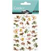 Maildor C RHODIA Maildor CY121C - Adesivi 3D Cooky - 1 Foglio 12x8 cm - 36 Adesivi - Tartarughe di Mare