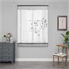 SIMPVALE Tende Romane, Grigio 80x120cm Tenda a Pacchetto Finestra, Tende Interne Voile per Camera da Letto, Studio, Cucina