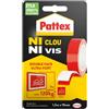 Pattex Ni Clou Ni Vis - Adesivo di fissaggio, 120 kg, 19 mm x 1.5 m