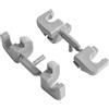 VAUTH-SAGEL S10000391 MV-KU-DSA 7042-Sacchetto con Clip per cestello 2+2-d6,8, Antracite