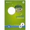 Staufen 040780004 - Quaderno a righe, rigatura 4, DIN A5, 16 fogli, 90 g/m², 10 mm, a righe, 1 pezzo