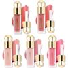 RoseFlower Blush Contouring Stick con Pennello per Viso, Crema di Ombretto Alla Moda, Applicazione Semplice, Impermeabile, Lunga Tenuta, Anti-sbavatura, 5 x 7,5 ml