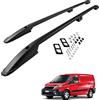 CHROMEMASTER Barre trasversali da Tetto; Compatibili con Fiat Scudo 2007-2016 L1/passo corto; Sono utilizzate per il montaggio di portapacchi, box da tetto o portabiciclette | Costruzione in alluminio