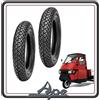 GSC RICAMBI SRL KIT 2 GOMME COPERTONE COPERTONI PNEUMATICO PNEUMATICI BATTISTRADA COPERTURA 100-90 -10 PER 50 TUTTI I MODELLI DISEGNO MICHELIN