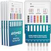 Aydmed 5 x AYDMED Test Antidroga 7 in 1 | Kit per Test Antidroga che consente di eseguire in autonomia l'analisi delle urine | Test Antidroga per Cocaina, Oppiacei, Metadone, Anfetamine, Cannabis, Ecstasy