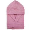Nada Home Accappatoio Unisex Uomo Donna Sommaruga in Spugna Cotone 400gr e Cappuccio 4016