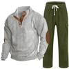 Generico del Giorno A Tempo Completo Uomo Elegante Felpa con Pile Interno Pantalon Uomo Slim Fit Tuta Uomo Pile Invernale Tuta Uomo Australia Tute Pile Uomo Complete Offerte