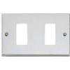 FAEG Placca in alluminio 2 mod. paglierino - FG11102