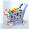Trolley Play Set Carretto da supermercato Giocattolo per accessori da cucina
