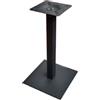 Greenwood Basamento A Piastra Piatta 39x6 cm piede e colonna Acciaio Verniciato Nero Ba005nero Kg.11,5 Di Moia