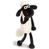 NICI The Sheep Shaun Vita da Pecora Pupazzo 25 cm - Pecorella di Pezza, Bambini e Neonati - Morbido Imbottito per i Giochi e Le Coccole - Animali di Peluche da Collezionare, Colore Bianco-Nero, 45845