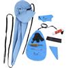 Kit di pulizia per sassofono 10 in 1 Custodia per ance per cintura Mini