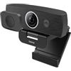 Hama Fotocamera Esterna per Laptop (Webcam con Microfono Fotocamera PC con 2160p 4K Webcam TV, PS5 Fotocamera Webcam Macbook USB C Girevole 360 Gradi Copertura Fotocamera, Filettatura 1/4 Pollici per