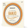 D'Addario EJ61 Set per Banjo a 5 Corde, Nickel, Tensione Media, 10-23