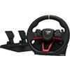 Hori SPF-022U periferica di gioco Nero Sterzo + Pedali PC, PlayStation 4, PlaySt