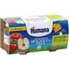HUMANA ITALIA SpA Humana Omogeneizzato Biologico Mela 2x100 g