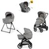 Inglesina Trio Sistema Quattro Aptica Darwin Recliner Platinum Grey 2025 di Inglesina