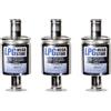 LPG-Megastore 3 filtri GPL da 16 mm, per auto, filtri universali