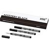 Montblanc REFILL RB SMALL M 3x1 MYSTERY BLACK PF MARCHIO MEDIO (7,5 centimetri), per penne Meisterstück Hommage à W.A. Mozart