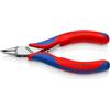 KNIPEX Tronchese per elettronica con tagliente frontale con impugnature multicomponente 120 mm, 64 62 120