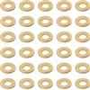eMagTech 50 rondelle in ottone in miniatura M1.2, rondelle di tenuta piatte in rame e ottone guarnizioni piatte anelli di fissaggio raccordi hardware