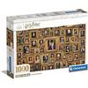 Clementoni - 39786 - Impossible Puzzle - Harry Potter - 1000 Pezzi - Puzzle Adulti, Puzzle Difficili, Impossibili, Made In Italy