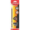 Maped Matite Grafite Hb In Blister X3 Con Gomma