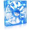 AABCOOLING Super Silent Fan 14 Blue LED - Una Silenziosa e Molto Efficiente 140mm Ventola per Case PC con LED Blu, Alimentatore PC, Ventilatore 12V, Cooling Fan, 3 Pin Ventola per Computer 8,6 Db(A)