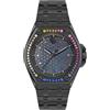 Philipp Plein Plein Extreme - Orologio analogico al quarzo da donna, in acciaio inox, Nero - Pwjaa1423, OS, Bracciale