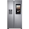 Samsung Frigorifero Side By Side con Family hub™ RS6HA8891SL/EF, Libera installazione, Dispenser dell'acqua, Twin Cooling Plus™, Wifi, 614L, 91l x 178h x 72p cm