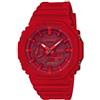 Casio CASIO - G-SHOCK - Orologio - Resistente agli urti - Multifunzione - Rosso GA-2100-4AER