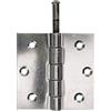 Alberts 361211 Cerniera, quadrata, acciaio inox, 76 x 76 mm, set da 24