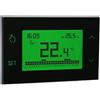 VEMER VE771700 TUO - Cronotermostato Digitale Touch Screen da Parete, Programmazione Settimanale, Alimentazione 230V, Nero