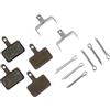 SHIMANO Unisex - Pastiglie freno adulto B01S/B03S/B05S, marrone chiaro
