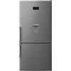 Sharp SJ-NBA35CHDIE - Frigorifero combinato, 588 litri, No Frost, Inox, Classe energetica E