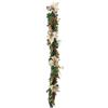 BIZZOTTO - Boa Ghirlanda Kyle Poinsettia 180cm Decorazione Natalizia PVC