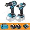 Makita Kit trapano percussione e avvitatore Makita® DLX2414JX4