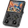 BuLuHAHA RG353V Console di Giochi Portatile, Console di gioco Retro 16GB+64GB, 4452 Giochi, RK3566 sistema Android 11 e Linux quad-core 1.8GHz, Retro game console 3,5 pollici, funzione WIFI e bluetooth
