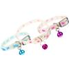 Hohopeti 3pezzi Collare Fluorescente Per Cuccioli Da Collari Decorativi Per Cani e Gatti Regolabili e Lavabili Design Accattivante Sicuro e Confortevole Per Uscite Notturne