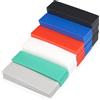 WhizNook 60 Pezzi Spessori In Plastica da 1-6 mm, Distanziatori In Plastica da 100 mm X 24 mm, Multicolore Blocchi Per Vetri per la Posa Di Piastrelle, Livellamento Di Pavimenti Installazione Di Finestre