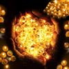 Lhdfyqt Lanterna di Carta LED, Lampada a Palloncino Rotonda, Pezzi Rotondi Palloncini, Mini Luce LED per Festa e Compleanno