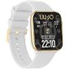 Liu Jo Orologio Donna Smartwatch Voice Rainbow Gold Cinturino Bianco Liu Jo