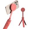 ShiftCam SnapPod - Bastone per selfie video e treppiede, supporto magnetico si aggancia a qualsiasi telefono - Design inclinabile | Pink Pomelo