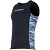 F Fityle Gilet da Sub da Uomo, Gilet Senza Maniche da Sub, Sport Acquatici, Moderno da 2 mm, Neoprene, Giacca da Muta, Sub per Allenamento, Adulti, XXL