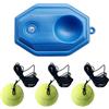 ZBHDEYG 3 Palline Da Tennis In Corda, Base Da Tennis, Palline Da Allenamento Per Rimbalzo, Singole Per Allenamento